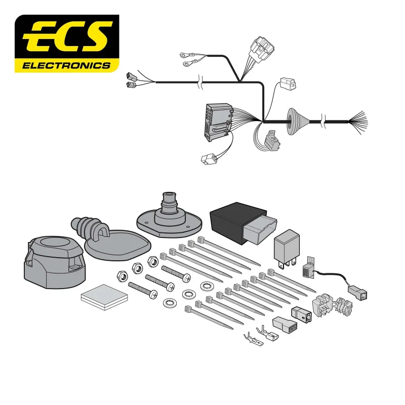 ECS 13 Pin Dedicated Wiring Kit – C10 10/2024- LM00113U