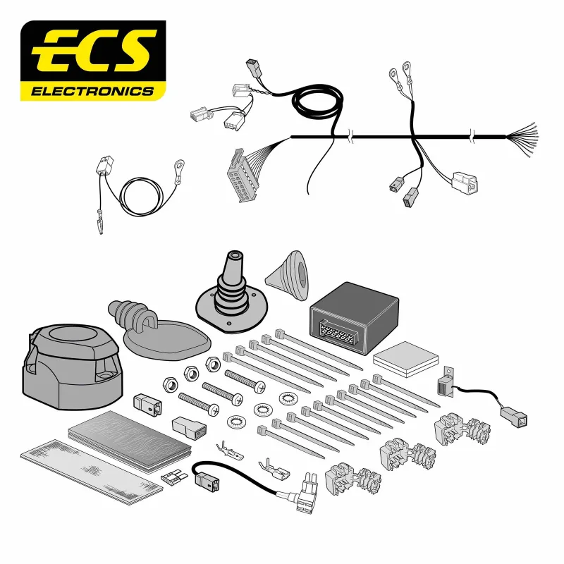 ECS 13 Pin Dedicated Wiring Kit – HONDA MULTIKIT – HN87913U
