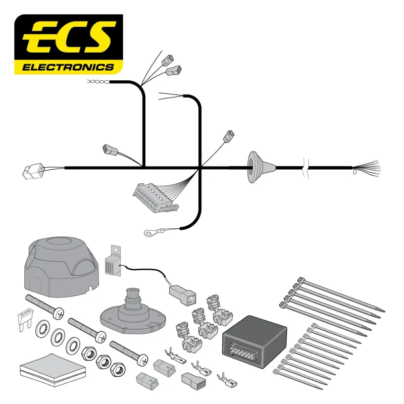 ECS 7 Pin Dedicated Wiring Kit – MULTIKIT – RN14407MU