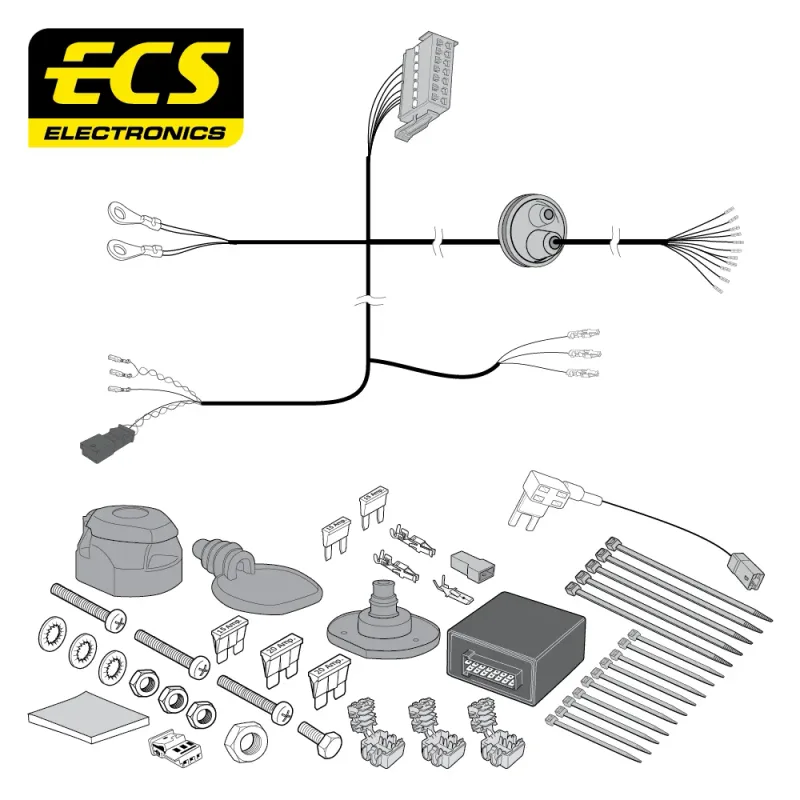 ECS 13 Pin Dedicated Wiring Kit – VAG MULTIKIT – VW20413MU