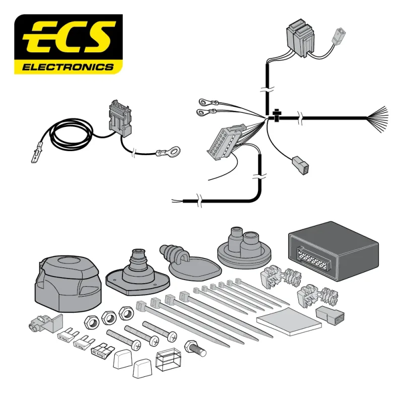 ECS 13 Pin Dedicated Wiring Kit – FORD MULTIKIT – FR066D1U