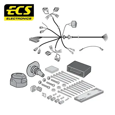 ECS 13 Pin Dedicated Wiring Kit – RENAULT MULTIKIT – RN14513U