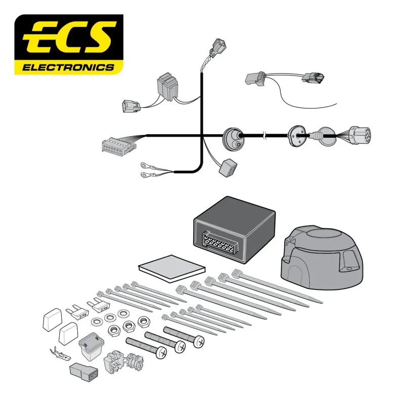ECS 13 Pin Dedicated Wiring Kit – FORD MULTIKIT – FR09213U