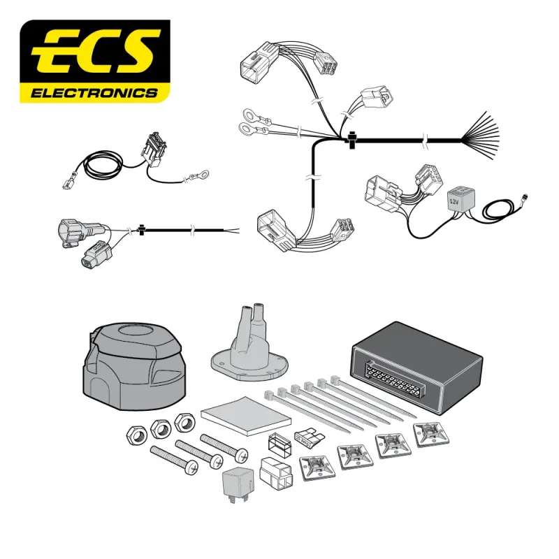ECS 13 Pin Dedicated Wiring Kit – Swift Hatch 04/2005 – 08/2010 – SZ017DLU