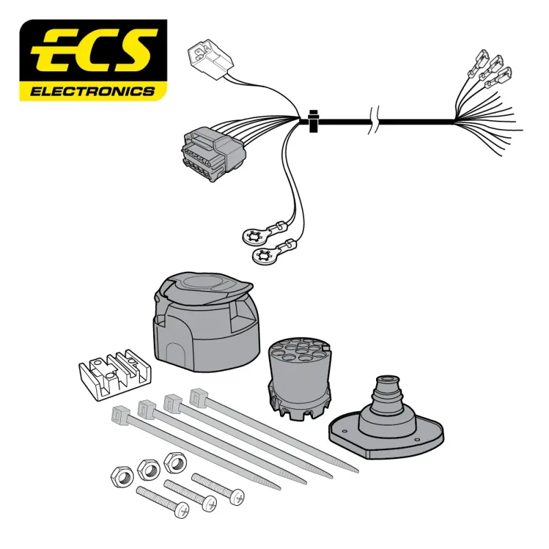 ECS 13 Pin Dedicated Wiring Kit – MULTIKIT – OP073DLU