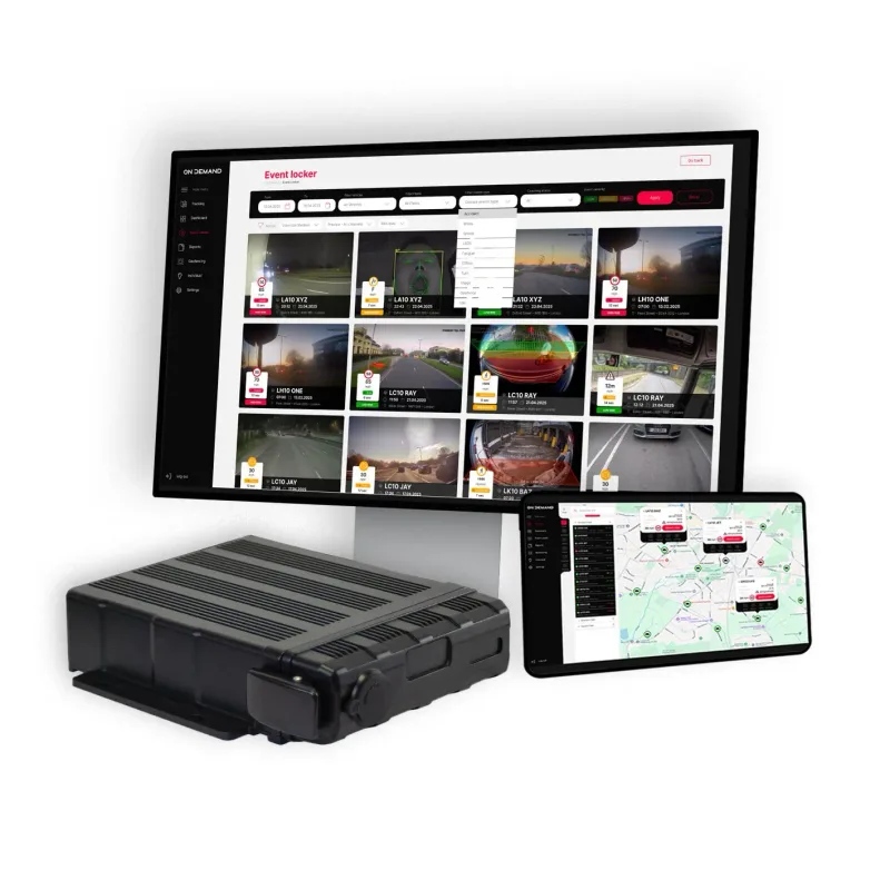 LIVE Remote Access 8/12 Channel MDVR with 4G, WiFi & GPS