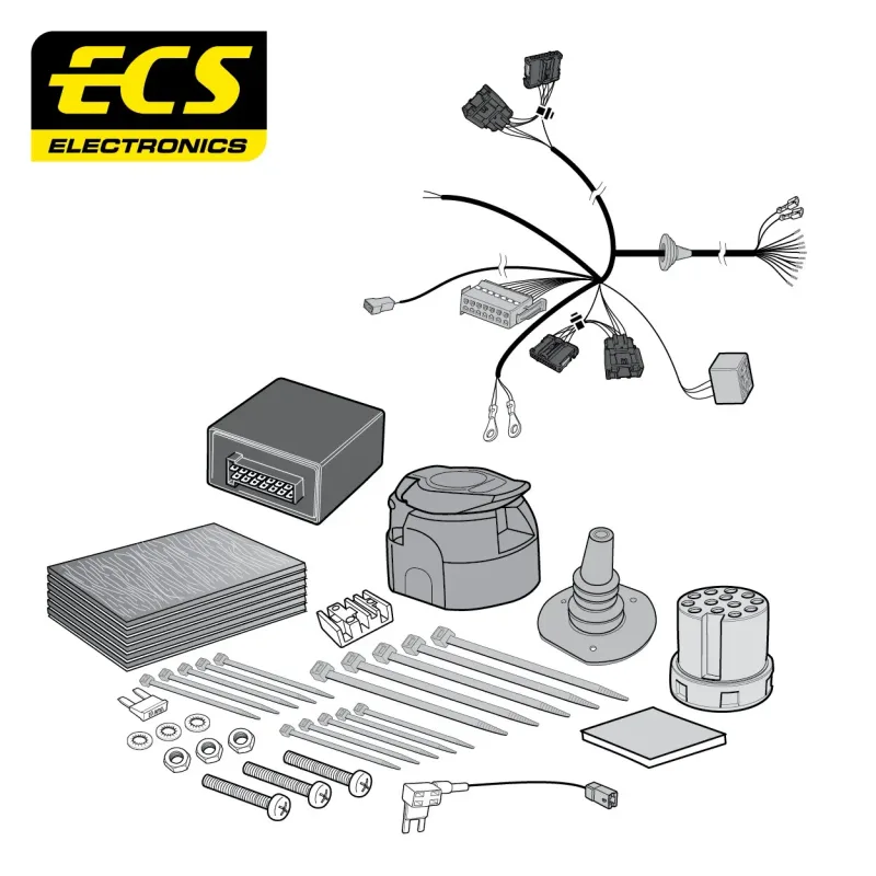 ECS 13 Pin Dedicated Wiring Kit – Duster 05/2010 – 02/2018 – DA01813U