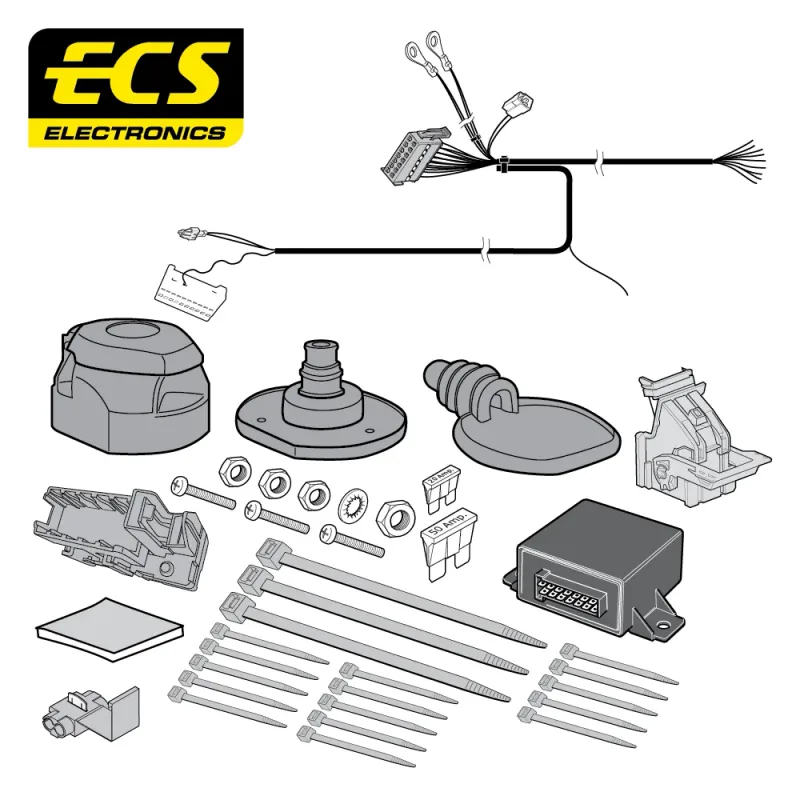 ECS 13 Pin Dedicated Wiring Kit – PEUGEOT MULTIKIT – PE064D1U