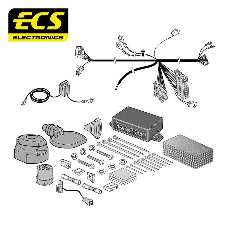 ECS 13 Pin Dedicated Wiring Kit – SUBARU MULTIKIT – SB07413U