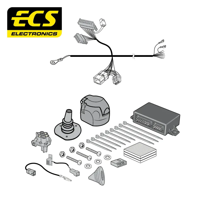 ECS 7 Pin Dedicated Wiring Kit – NISSAN MULTIKIT – NI16907U