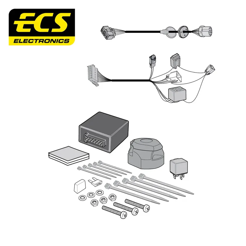 ECS 13 Pin Dedicated Wiring Kit – FORD MULTIKIT – FR11713MU