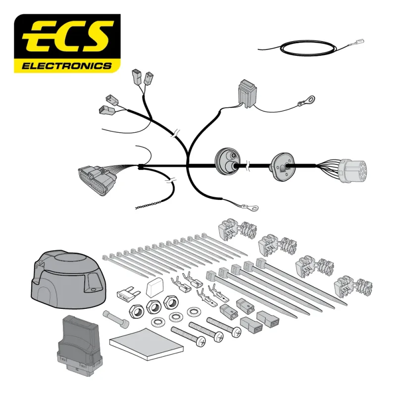 ECS 13 Pin Dedicated Wiring Kit – MULTIKIT – FI05013MU
