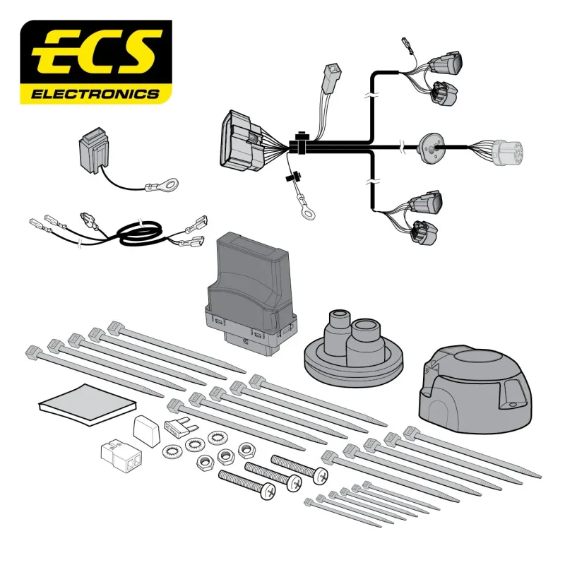 ECS 13 Pin Dedicated Wiring Kit – MULTIKIT – FI05313MU