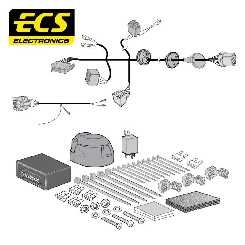 ECS 13 Pin Dedicated Wiring Kit – AUDI MULTIKIT – AU06713U