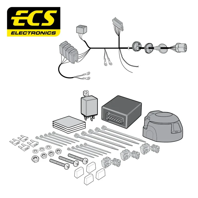 ECS 13 Pin Dedicated Wiring Kit – AUDI MULTIKIT – AU07413U