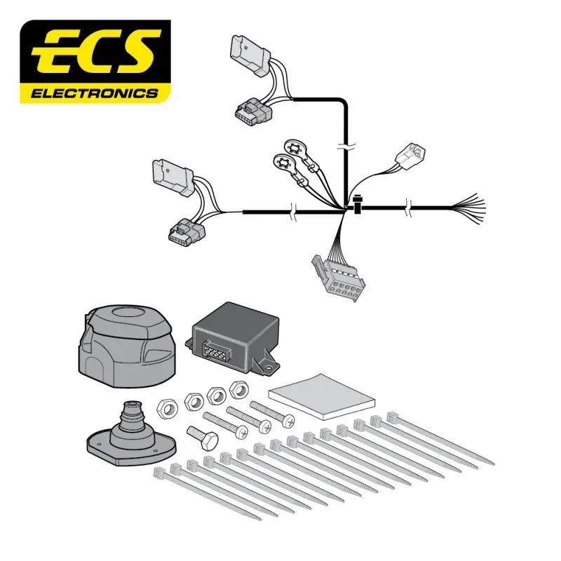 ECS 13 Pin Dedicated Wiring Kit – MULTIKIT – OP054DLU