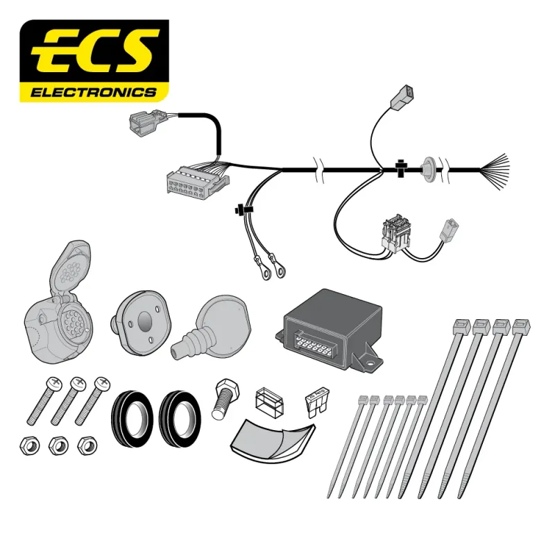 ECS 13 Pin Dedicated Wiring Kit – FORD MULTIKIT – FR051D1U