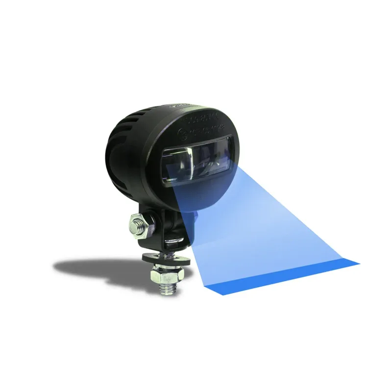 Straight Beam Forklift Light – Blue