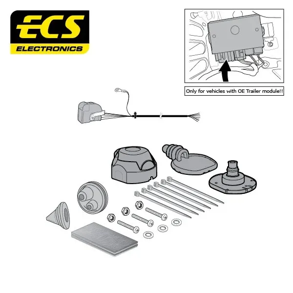 ECS 7 Pin Dedicated Wiring Kit – MULTIKIT – VW26807MU
