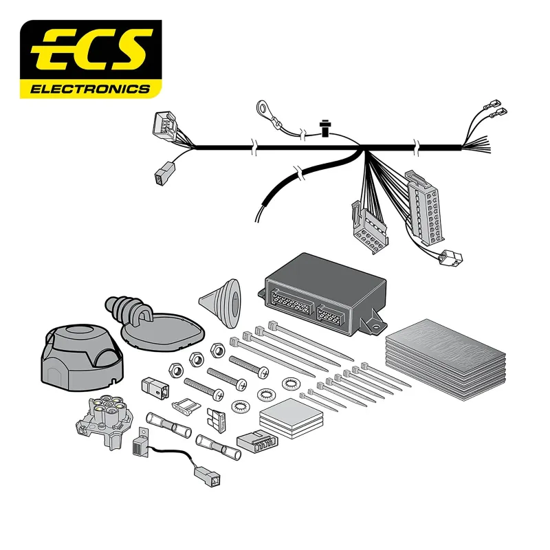 ECS 7 Pin Dedicated Wiring Kit – SUBARU MULTIKIT – SB07407U