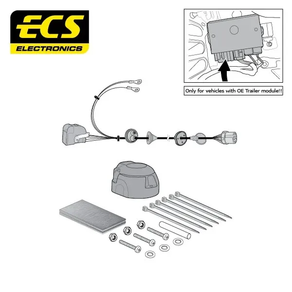 ECS 13 Pin Dedicated Wiring Kit – MULTIKIT – VW26813MU