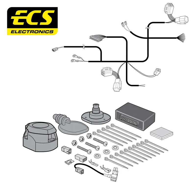 ECS 13 Pin Dedicated Wiring Kit – SUZUKI MULTIKIT – SZ06013U