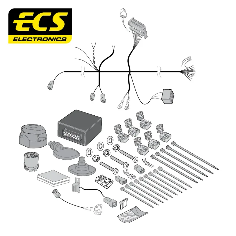ECS 13 Pin Dedicated Wiring Kit – MAZDA MULTIKIT – MZ15313U