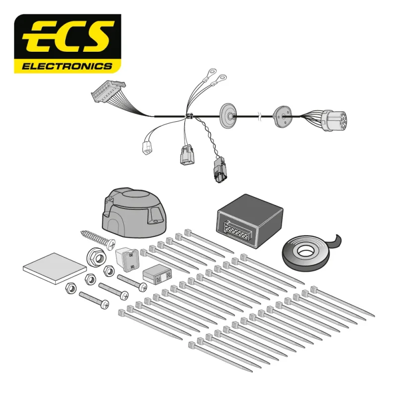 ECS 13 Pin Dedicated Wiring Kit – FORD MULTIKIT – FR083H1U