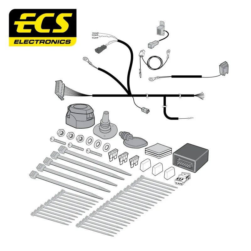 ECS 13 Pin Dedicated Wiring Kit – MULTIKIT – VW28913U