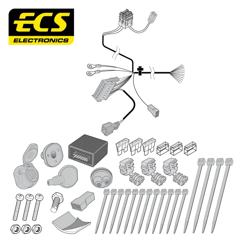 ECS 13 Pin Dedicated Wiring Kit – FORD MULTIKIT – FR063D1U