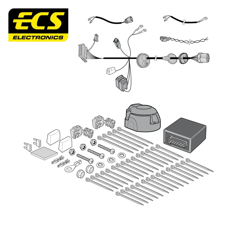 ECS 13 Pin Dedicated Wiring Kit – FORD MULTIKIT – FR12213U