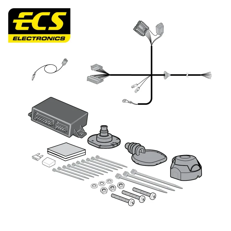 ECS 7 Pin Dedicated Wiring Kit – MULTIKIT – TO31607MU
