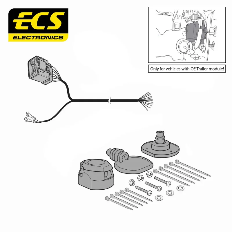 ECS 13 Pin Dedicated Wiring Kit – MULTIKIT – RN17113MU