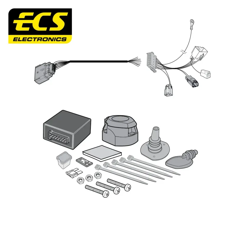 ECS 13 Pin Dedicated Wiring Kit – MULTIKIT – FR07713MU