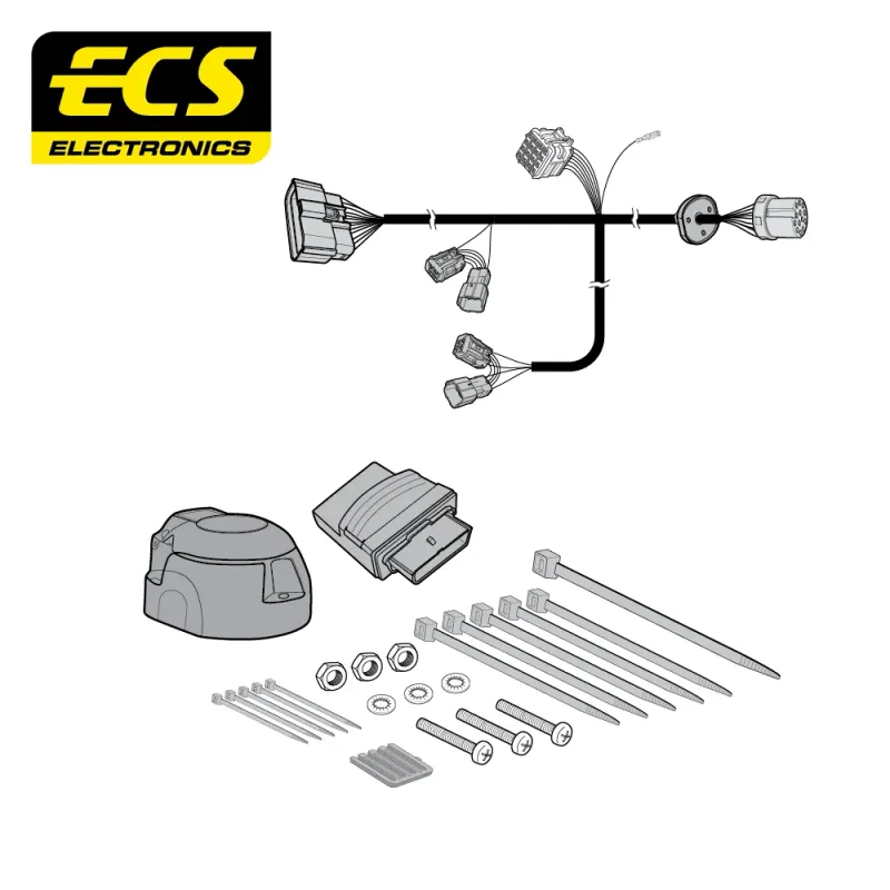 ECS 13 Pin Dedicated Wiring Kit – ISUZU MULTIKIT – IS01713U