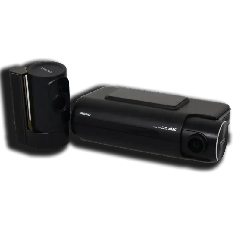 IROAD X10PRO Dash Camera (4K Ultra-HD) – (2CH) Front & Rear, Front UHD @30FPS, Rear FHD @30FPS,