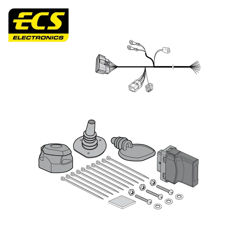 ECS 13 Pin Dedicated Wiring Kit – MULTIKIT – JA00113MU
