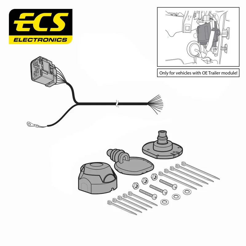 ECS 7 Pin Dedicated Wiring Kit – MULTIKIT – RN17107MU