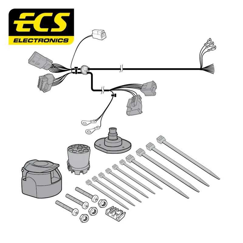 ECS 13 Pin Dedicated Wiring Kit – MULTIKIT – OP057DLU