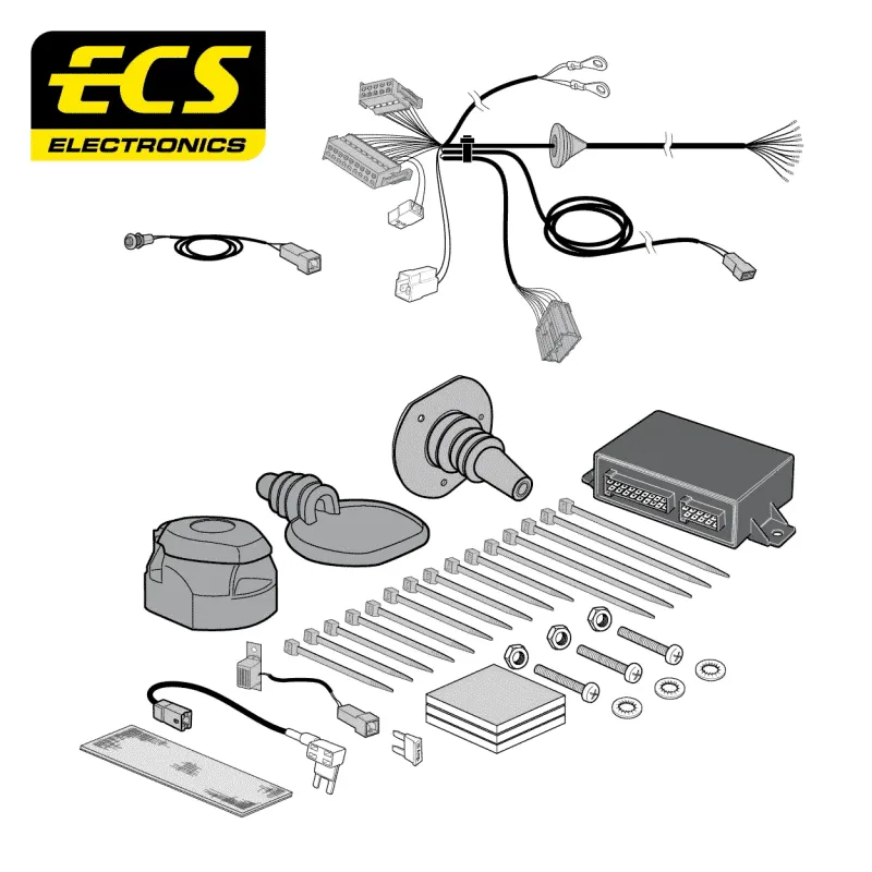 ECS 13 Pin Dedicated Wiring Kit – ZS 01/2019 – 09/2024 – MG00313U