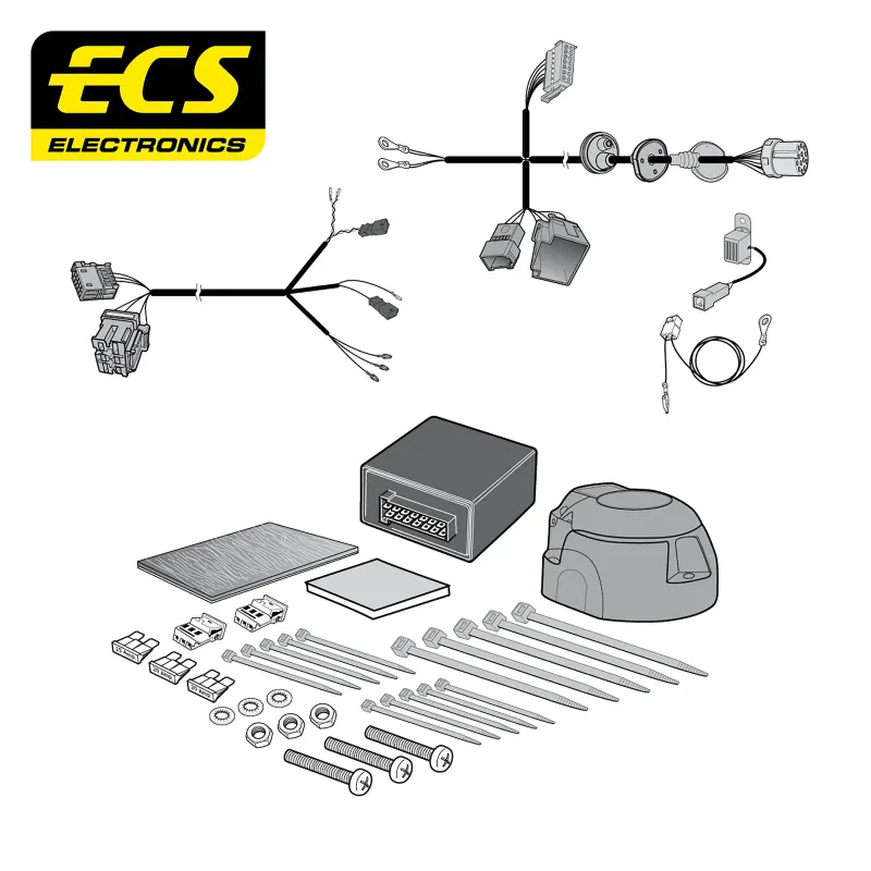ECS 13 Pin Dedicated Wiring Kit – MULTIKIT – VW28713MU