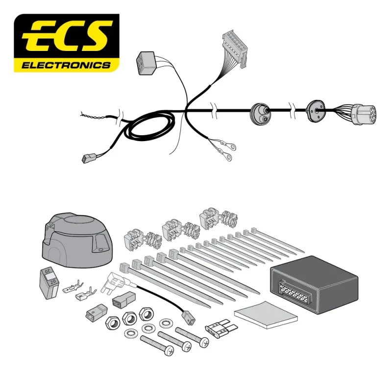 ECS 13 Pin Dedicated Wiring Kit – FORD MULTIKIT – FR10413U