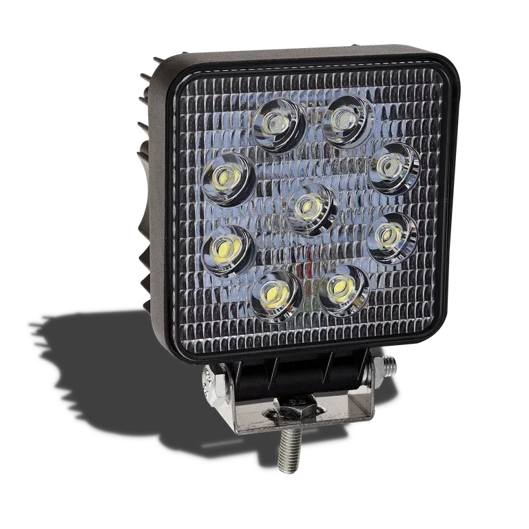 9 LED Square Work Light