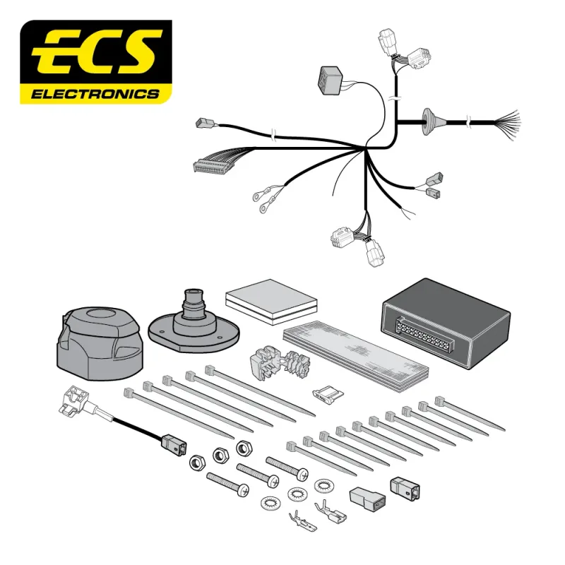 ECS 13 Pin Dedicated Wiring Kit – Suzuki Ignis 01/2017- SZ04613U