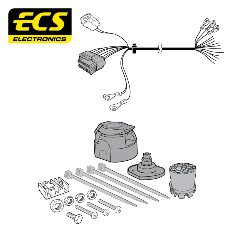ECS 13 Pin Dedicated Wiring Kit – MULTIKIT – OP056DLU