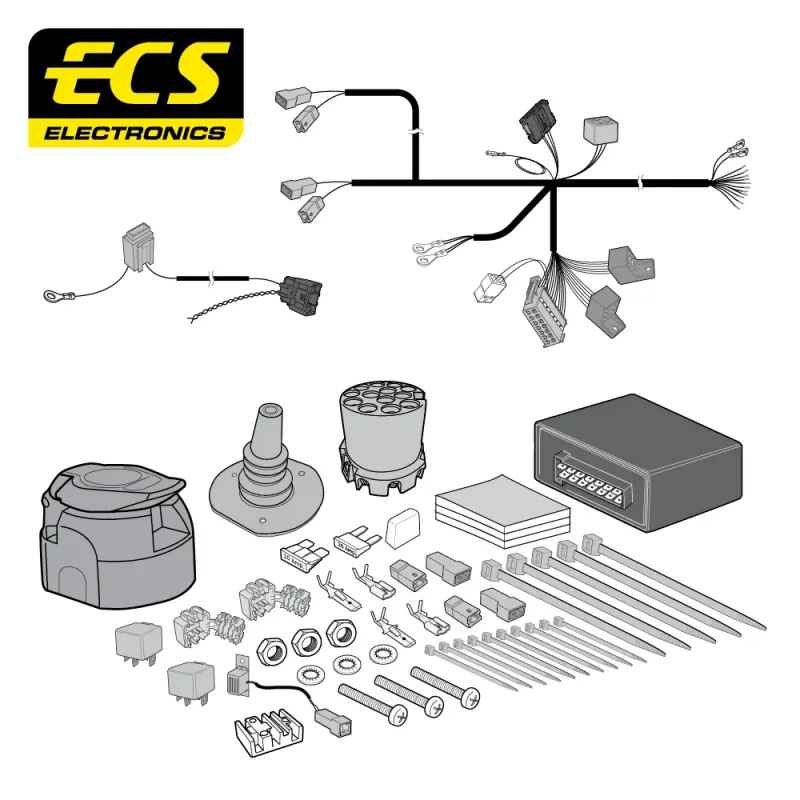 ECS 13 Pin Dedicated Wiring Kit – Alfa Romeo Giulia 04/2016 – AF01413U