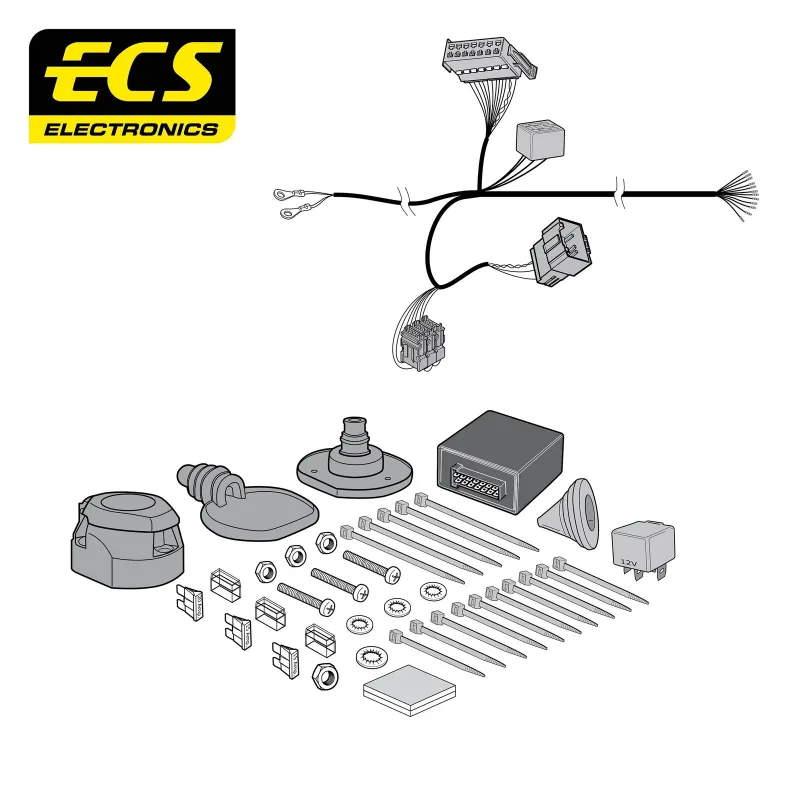 ECS 13 Pin Dedicated Wiring Kit – EV6 10/2024- KI17413MU