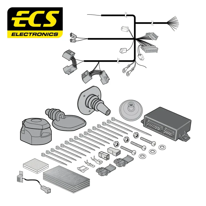 ECS 13 Pin Dedicated Wiring Kit – MULTIKIT – TO29713U