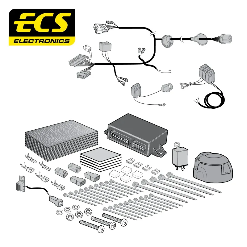 ECS 13 Pin Dedicated Wiring Kit – ASX 06/2010 – MT15013U