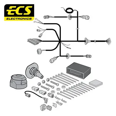 ECS 13 Pin Dedicated Wiring Kit – Rodius 07/2013 – SY01813U